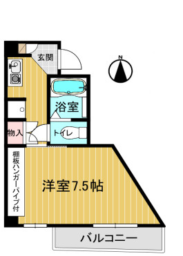 アールヴィラージュの間取り