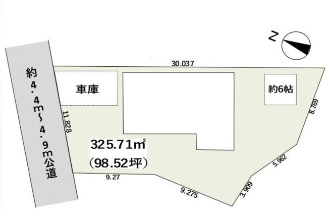 【区画図】 | 久喜市栗橋中央1丁目　中古戸建