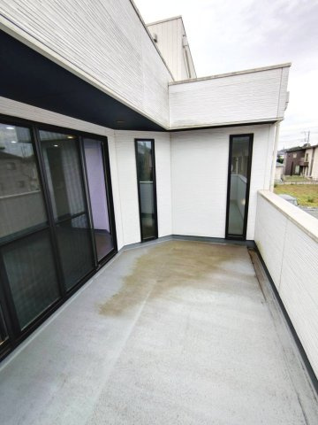 中古戸建のバルコニー