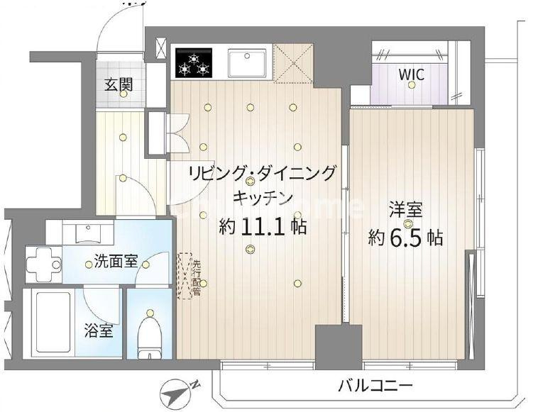 鶯谷ハイムの間取り|角部屋住戸につきまして日当たり・通風良好。新規フルリノベーション施工が完了いたしましたのでいつでも内覧が可能です。安心のアフターサービス保証付きですのでご購入後も安心して暮らせます。