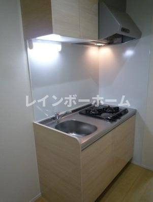 柏市豊町１丁目のアパートのキッチン|使いやすいキッチンです