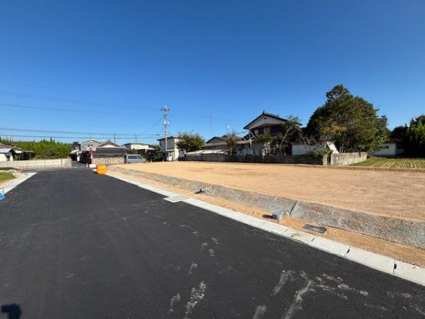 宇部市大字際波の土地　3号地の外観