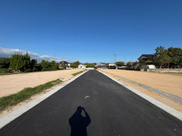 宇部市大字際波の土地　3号地の外観