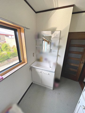 ビルトインガレージ付き中古戸建　郡山市久留米三丁目　柴宮小・第一中の洗面所|【洗面室】