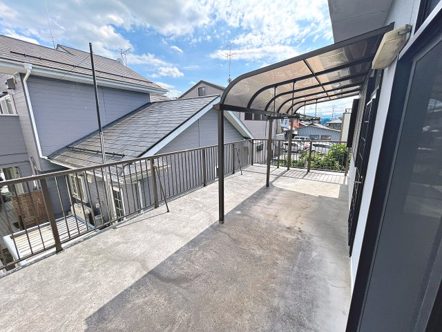 ビルトインガレージ付き中古戸建　郡山市久留米三丁目　柴宮小・第一中のバルコニー|【バルコニー】