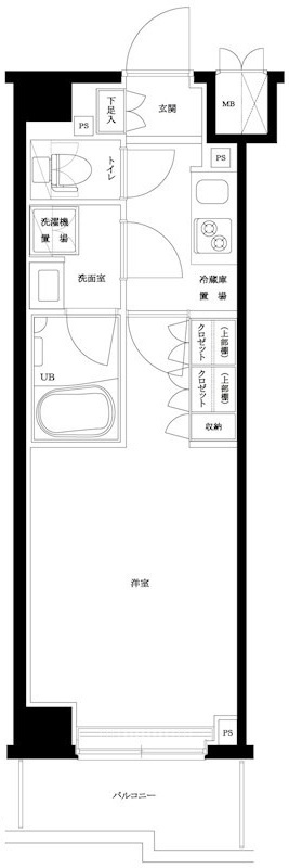 ルーブル西高島平 の間取り|間取りです。