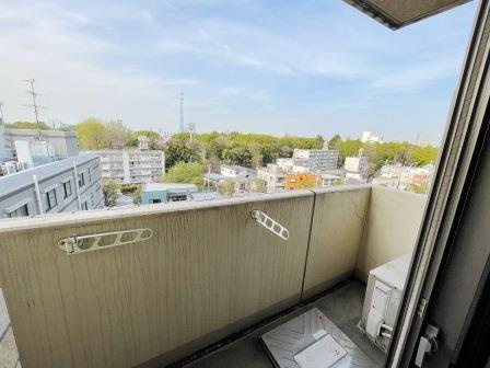リガーレ新板橋のバルコニー