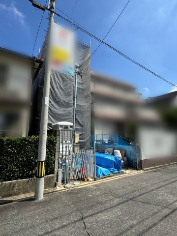 瑞穂区中根町５丁目新築戸建の前面道路含む現地写真