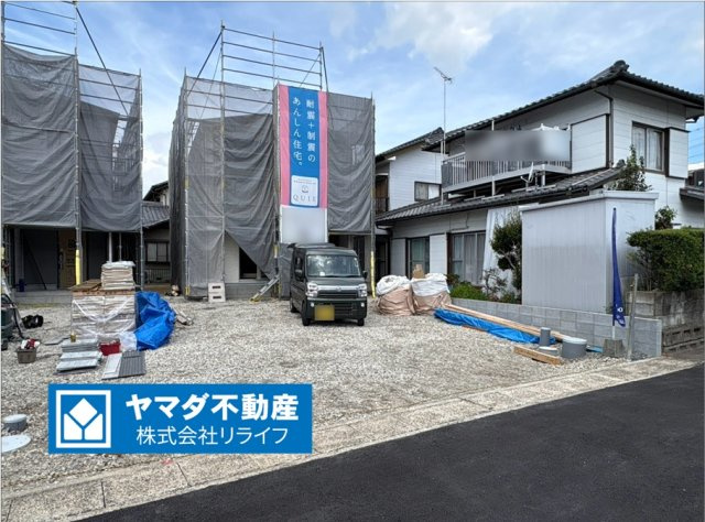 クワイエ　関市貸上町第1　全2区画分譲の外観|「現地（2026年8月18日）撮影」　
■外観写真　
■ヤマダ不動産　株式会社リライフ　