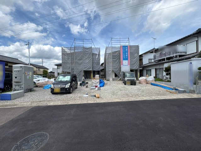 クワイエ　関市貸上町第1　全2区画分譲の外観|「現地（2026年8月18日）撮影」　
■全体写真　
■ヤマダ不動産　株式会社リライフ　