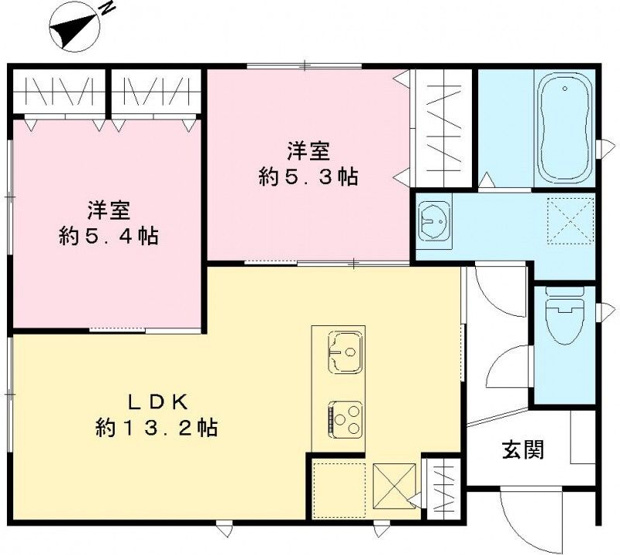 【間取り】 | クインテット土生