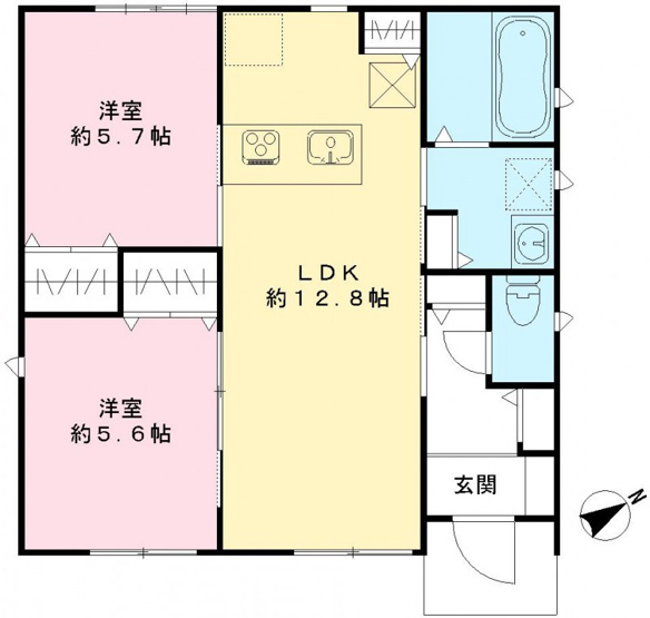 【間取り】 | クインテット土生