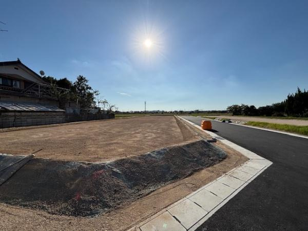 宇部市大字際波の土地　4号地の外観