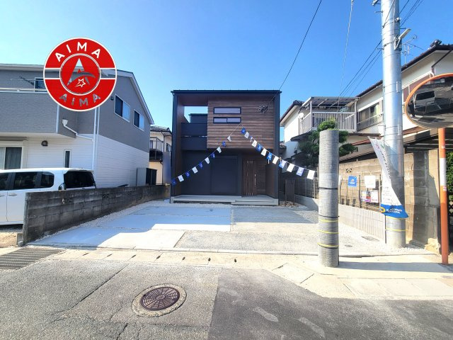 福岡市南区老司3丁目第1-1棟（1号棟）の外観|デザイン性のある外観です。