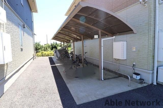 グラマードマレⅢ Aのその他共用部分|駐輪場