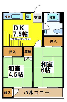 【間取り】 | 桜マンション