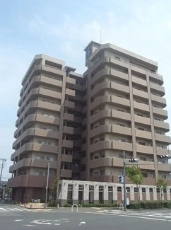 【外観】 | 10階建て4階部分南東角部屋