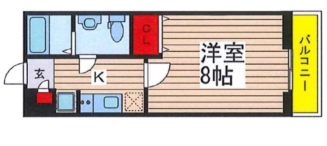 エトワールマンション岩瀬特典：仲介手数料が無料です!!の間取り