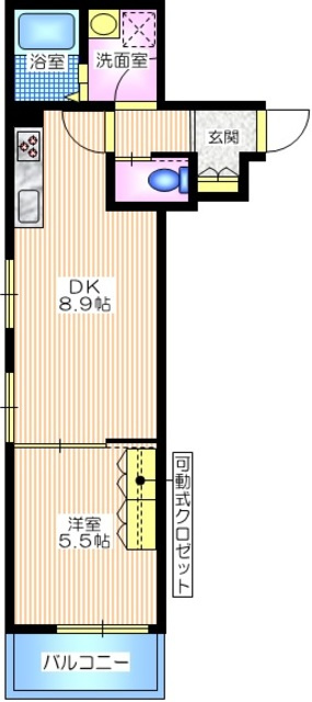 Ｅｉｓｈｉｎ　Ｍａｎｓｉｏｎの間取り