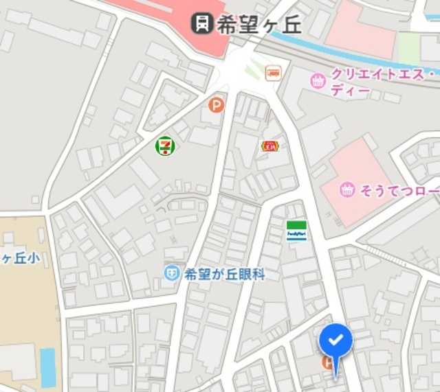 Ｅｉｓｈｉｎ　Ｍａｎｓｉｏｎの地図