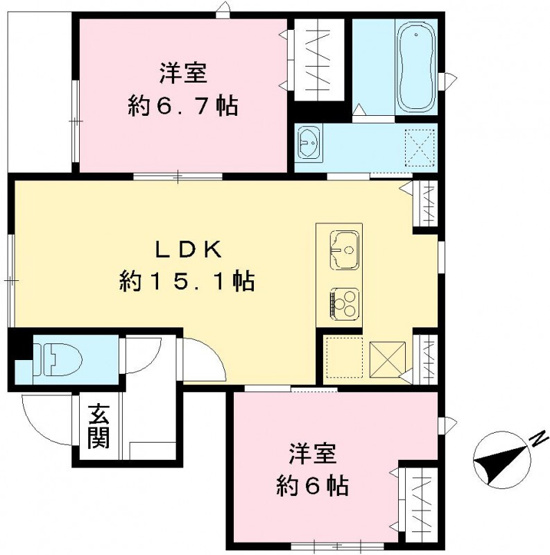 【間取り】 | クインテット土生