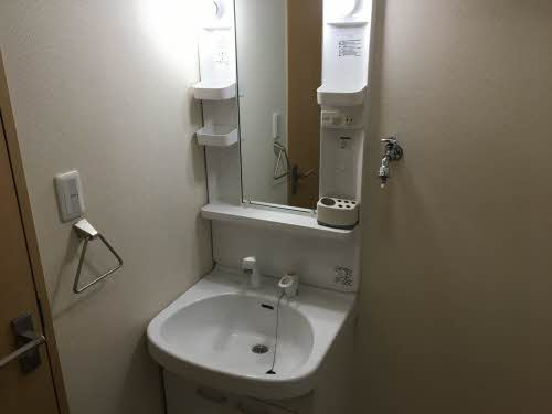 セピアコート財木の洗面所