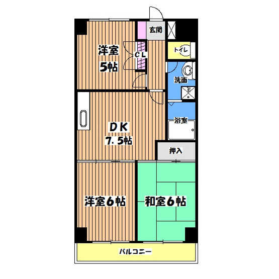【間取り】 | イーストビレッジ