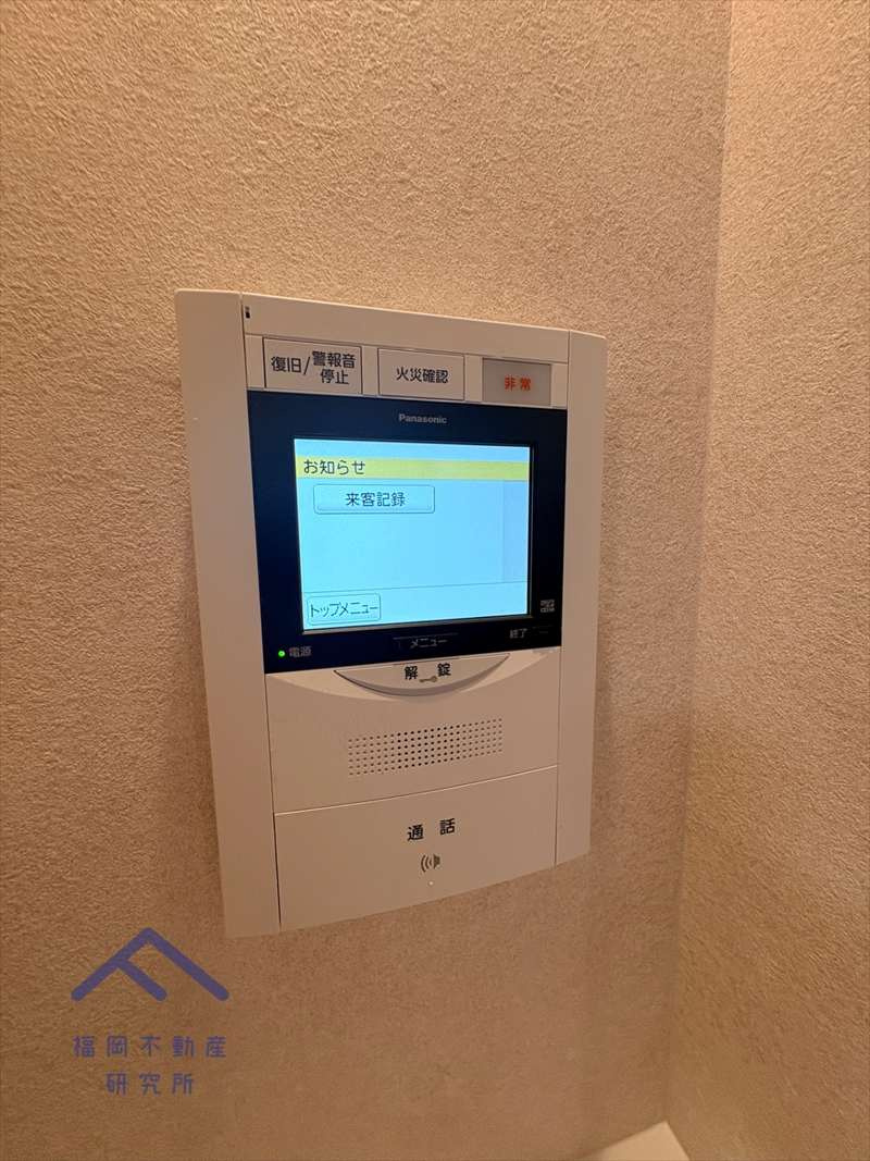 コスモ警固ロイヤルフォルムの防犯設備