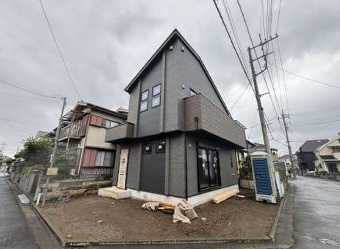 新築/新座市野火止3丁目の外観|南西向き　陽当たり良好