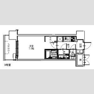 S-RESIDENCE大阪同心の間取り