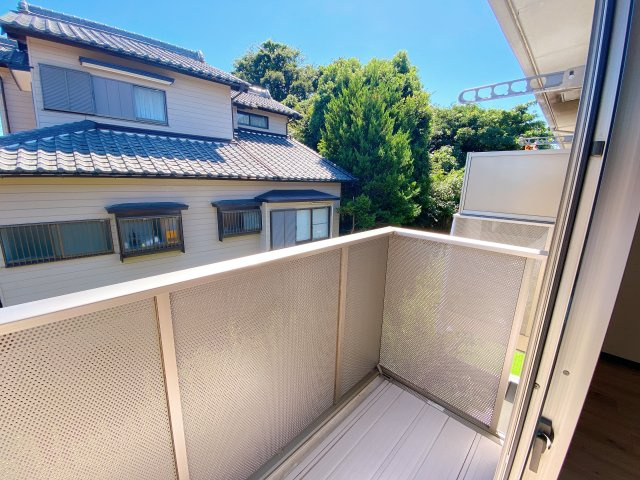 エクセル冨貴Aのバルコニー