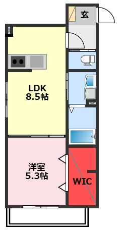 フェニックス南流山の間取り