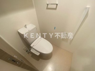【トイレ】 | アイル　グランデ南大井 | 落ち着いたトイレです
