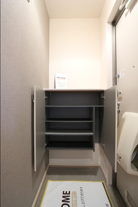 クレストパークＤの玄関|シンプルで使いやすい玄関です
