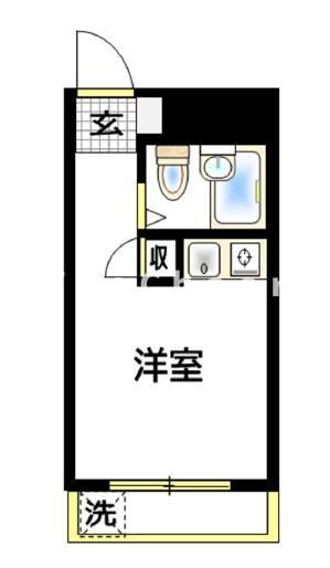 KITAMACHI RESIDENCEの間取り