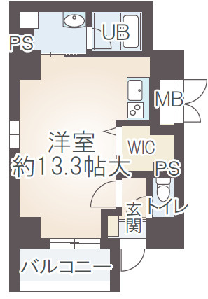インテリジェンス御堂の間取り