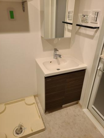 KDXレジデンス池袋ウエストの洗面所|広い洗面スペース