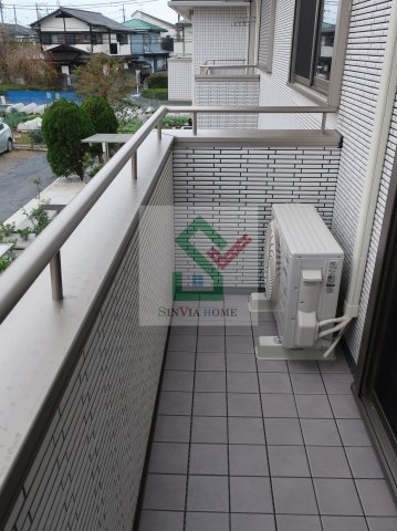 大泉グリーンハイツB棟のバルコニー
