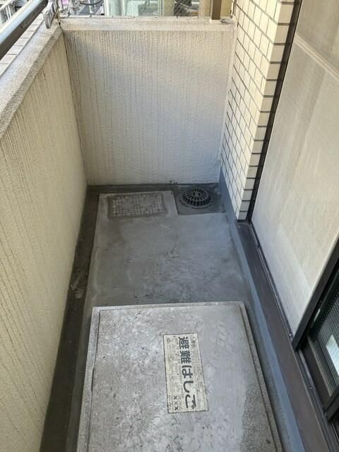 シルバープラザ麻布十番のバルコニー