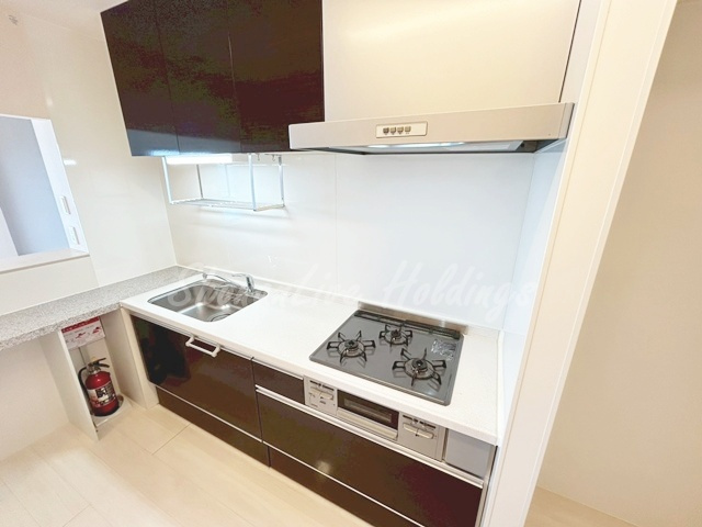 藤沢市辻堂太平台２丁目のアパートのキッチン