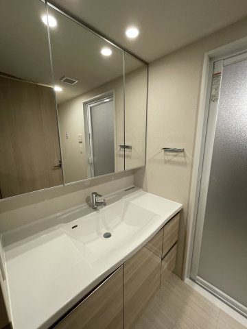 土浦市大和町の賃貸マンションの洗面所