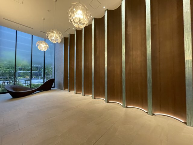 土浦市大和町の賃貸マンションのロビー