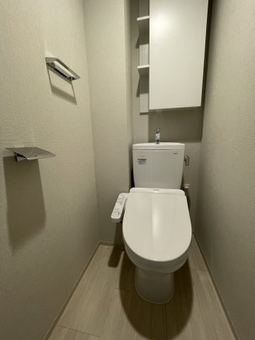 土浦市大和町の賃貸マンションのトイレ