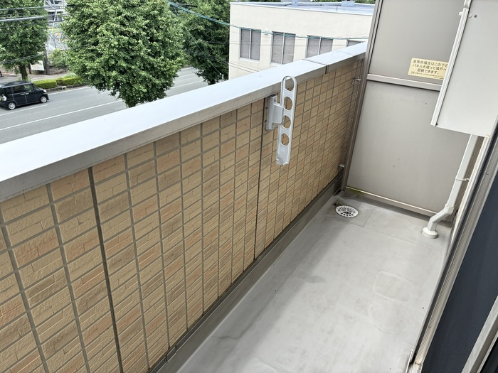 上徳Ⅰのバルコニー