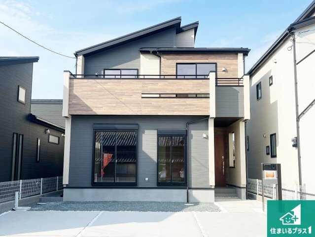加古川市野口町坂元　新築一戸建ての外観|安心の10年保証！外観を美しく保ち、雨水で汚れを落とします！気になることがありましたら、お気軽にお問い合わせください！