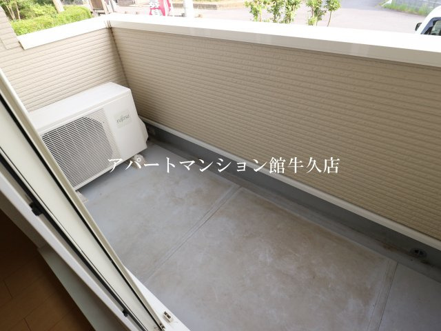 パークサイド・テラスのバルコニー