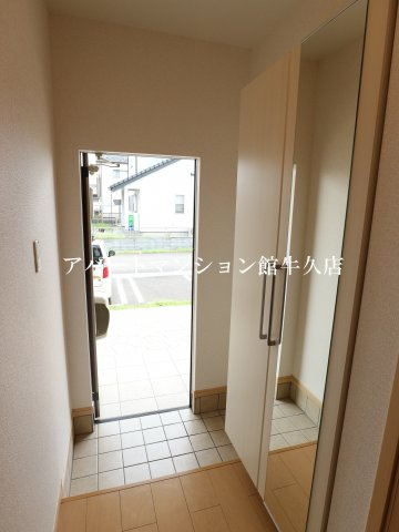 パークサイド・テラスの玄関