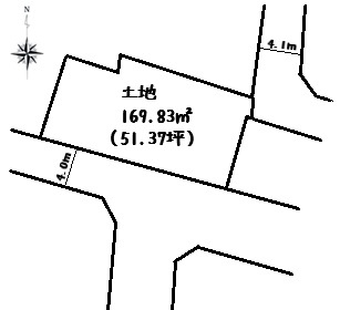 【土地図】 | 駿東郡長泉町下土狩　土地