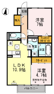 サングランジュの間取り