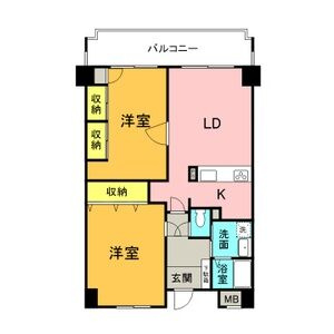 グランデ元塩の間取り